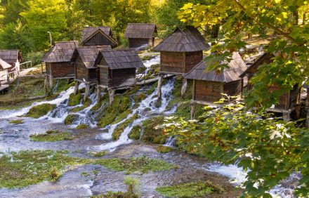 Watermills on the Pliva River